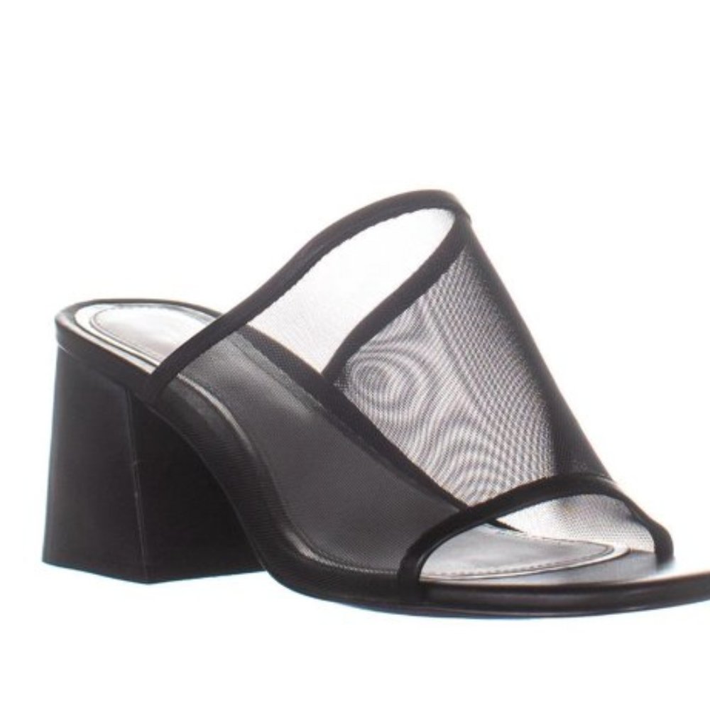 rag & bone | Emmy Mesh Block Heels | Black